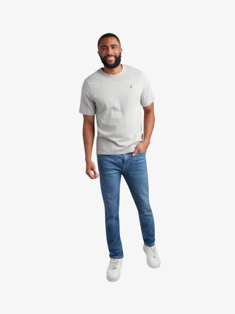 SPYDER Men's Short Sleeve Mountain Tee - Heather Gray