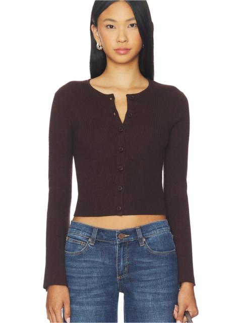 GOOD AMERICAN Bell Sleeve Knit Cardigan