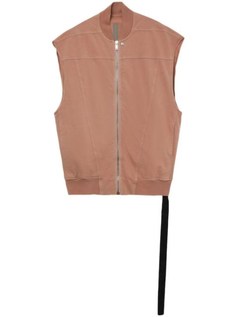 Rick Owens DRKSHDW zip-up cotton gilet