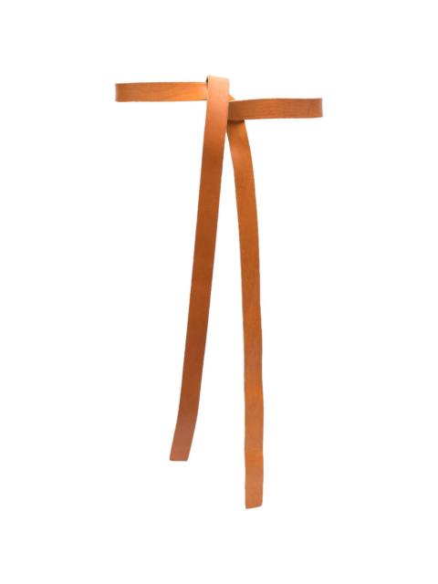 forte_forte knotted leather belt