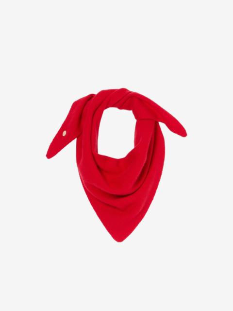 Claudie Pierlot triangular wool scarf