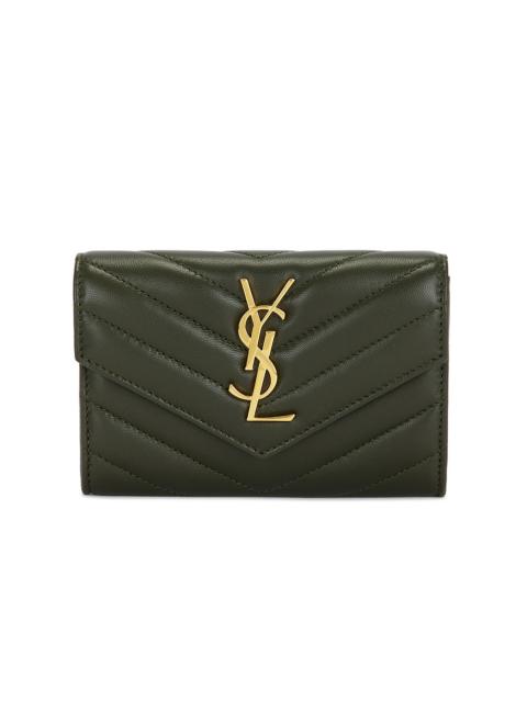 SAINT LAURENT Small Cassandre Envelope Wallet