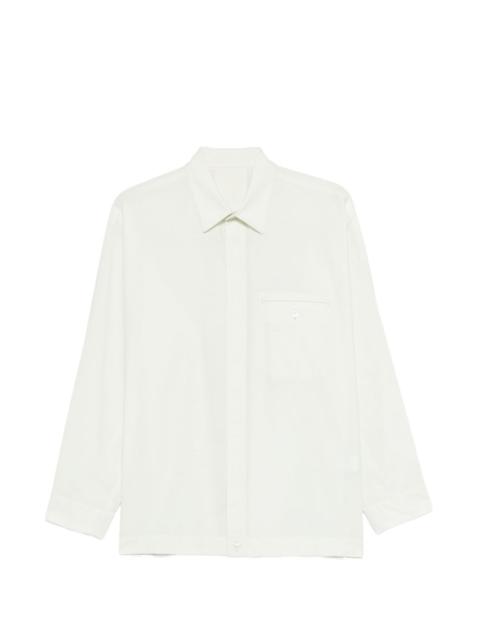 ISSEY MIYAKE long-sleeve boxy shirt