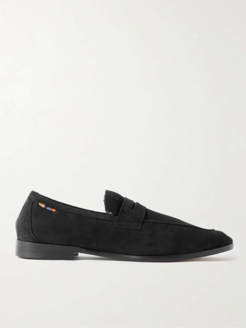 Livino Shearling-Lined Suede Loafers