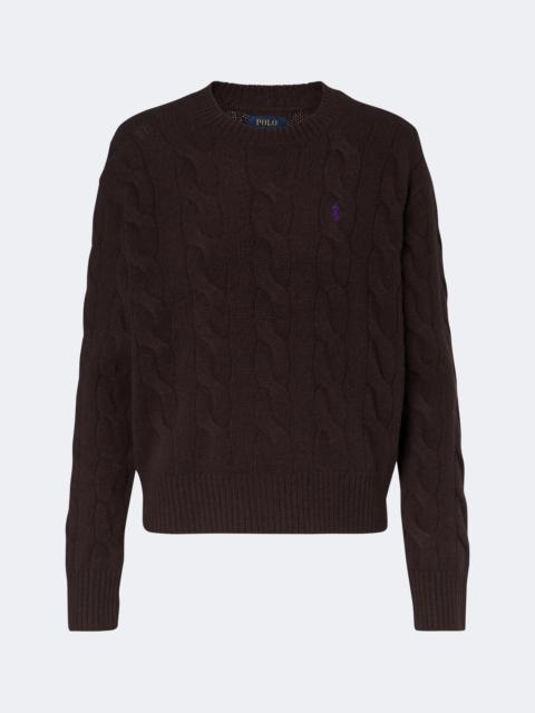 Polo Ralph Lauren Cable-knit wool and cashmere sweater