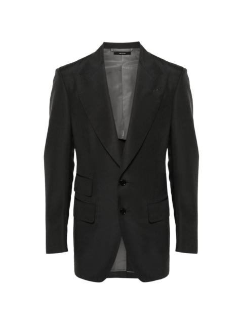 single-breasted blazer