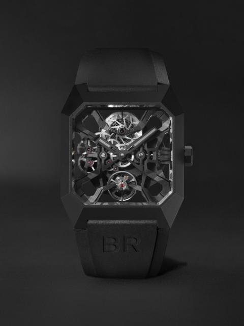 Bell & Ross BR 03 Cyber Limited Edition Automatic 42mm Ceramic and Rubber Watch, Ref. No. BR03-CYBER-CE Black