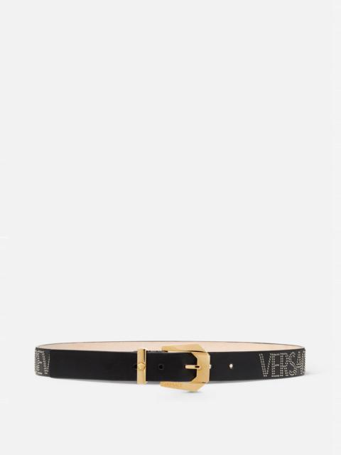 Studded Versace Allover Belt