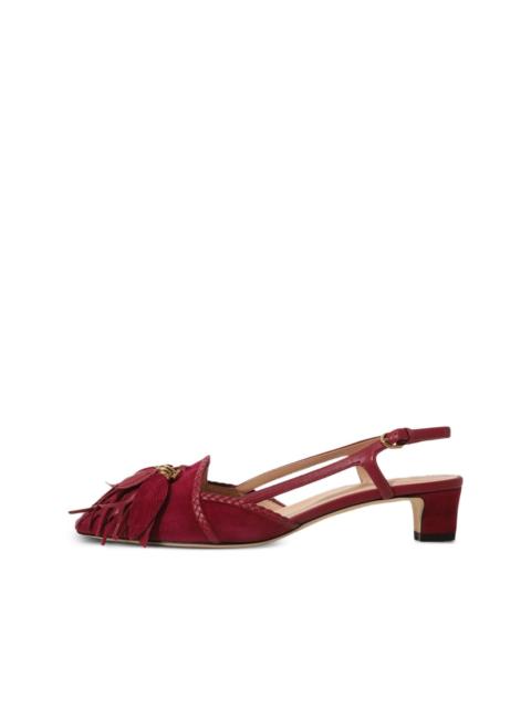 Tod's 35mm suede pumps