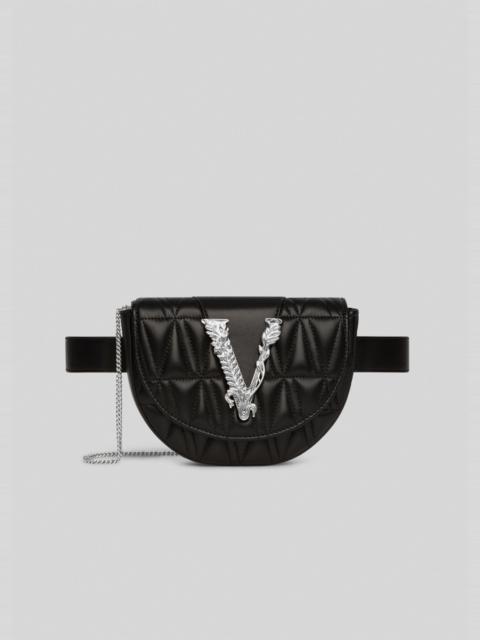 VERSACE Virtus Quilted Belt Bag