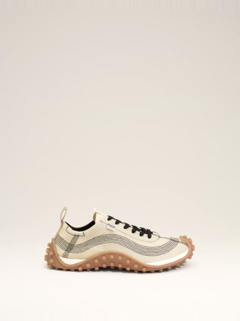 AMI Paris WHITE MESH MIRAGE SNEAKERS