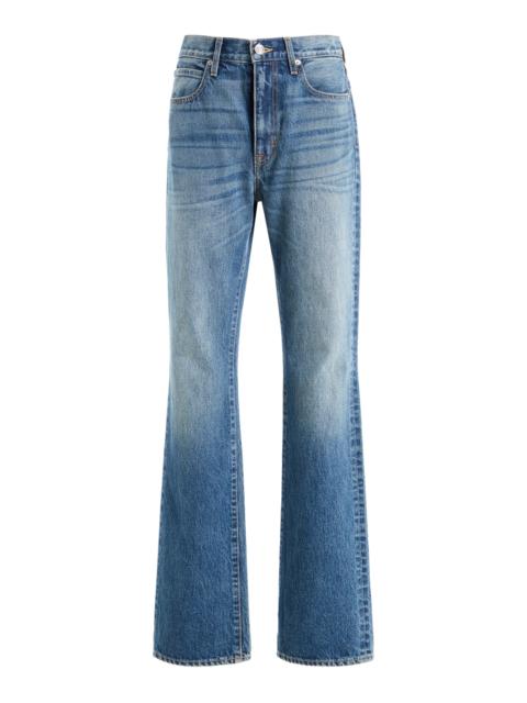 SLVRLAKE Jade Rigid High-Rise Slim Bootcut Jeans blue