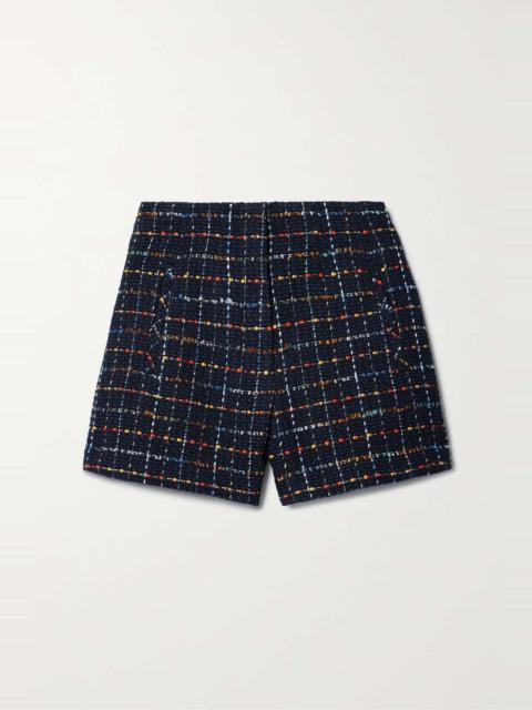Jazmin cotton-blend tweed shorts