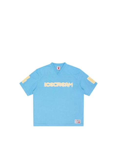 ICECREAM LOGO-PRINT MESH T-SHIRT