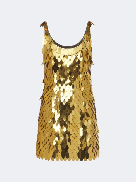 rabanne Sequined minidress