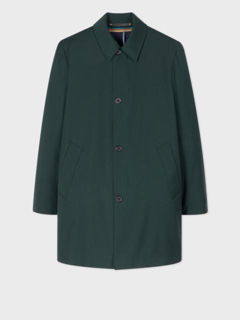 Paul Smith 'Storm System' Wool Mac With Detachable Gilet