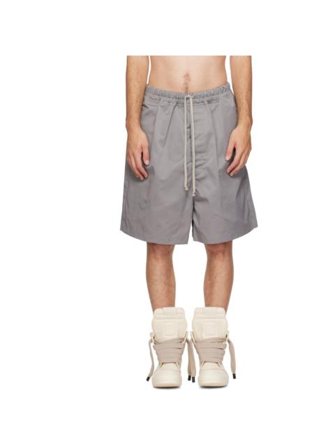 Rick Owens Gray Tower Faun Shorts
