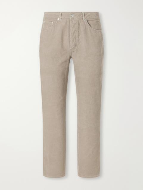 OFFICINE GÉNÉRALE Straight-Leg Cotton-Corduroy Trousers