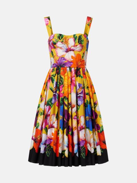 Dolce & Gabbana Floral midi dress