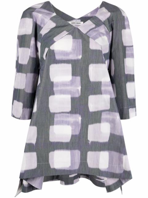 HENRIK VIBSKOV Flux printed blouse