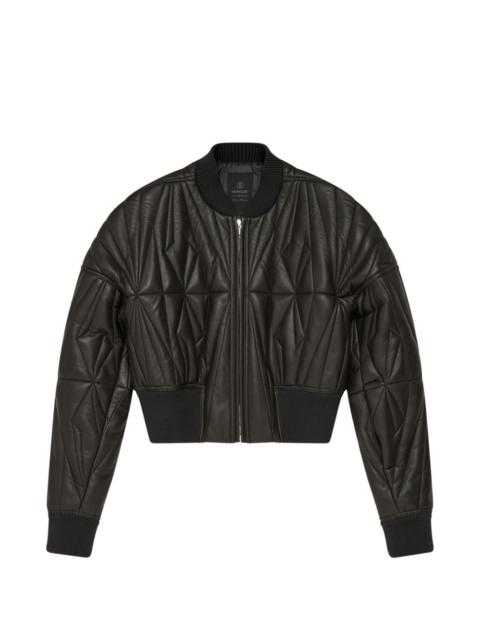 Rick Owens quilted leather jacket