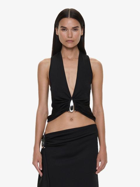 CHRISTOPHER ESBER Crystal Pendant Tank