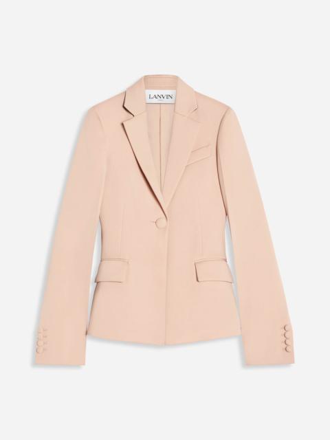 Lanvin PRINTED SINGLE-BREASTED TAILORED JACKET