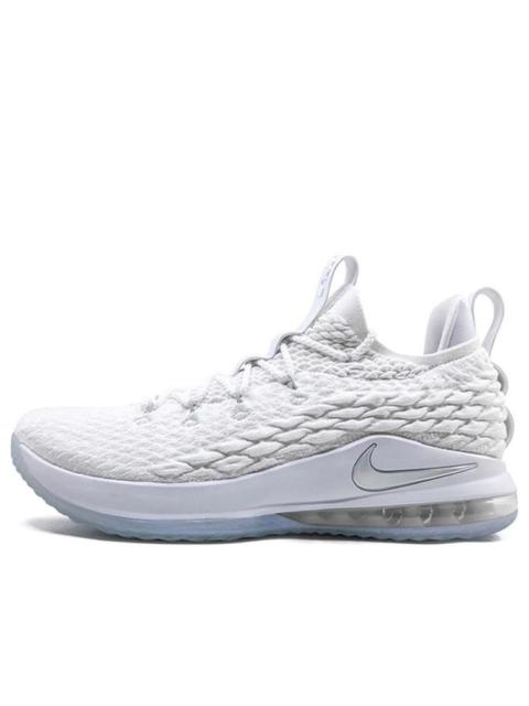 Nike Nike LeBron 15 Low 'White Metallic' AO1755-100