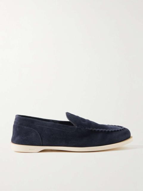 John Lobb Pace Suede Loafers