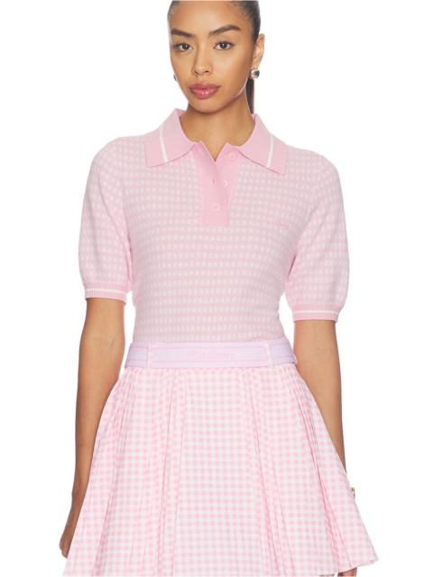 malbon X Hvn Mikayla Polo Top