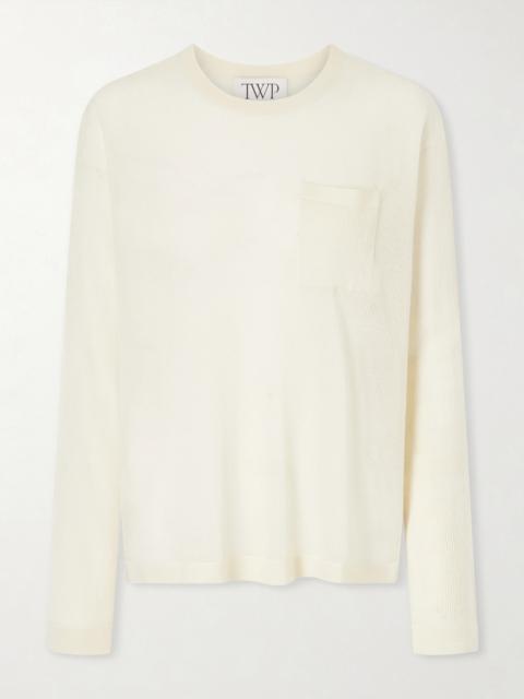 TWP Crocheted Cashmere Sweater