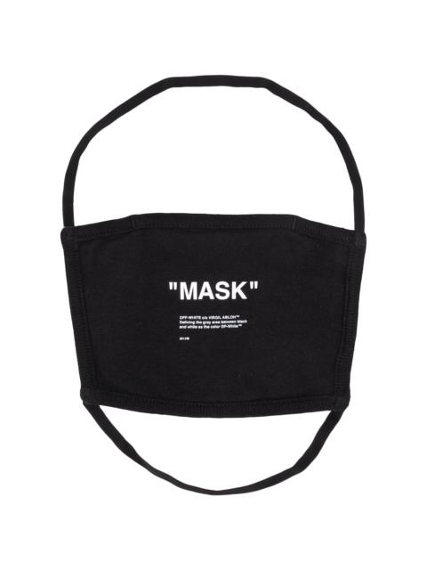 Off-White Mask printed face mask