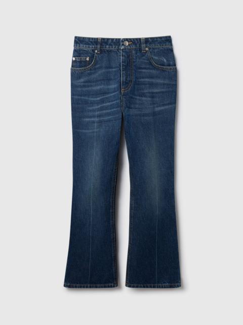 Stella McCartney Cropped Kick Jeans
