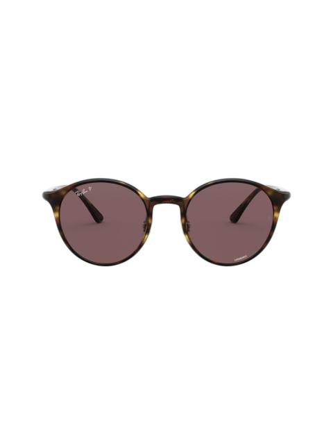 round tortoiseshell sunglasses