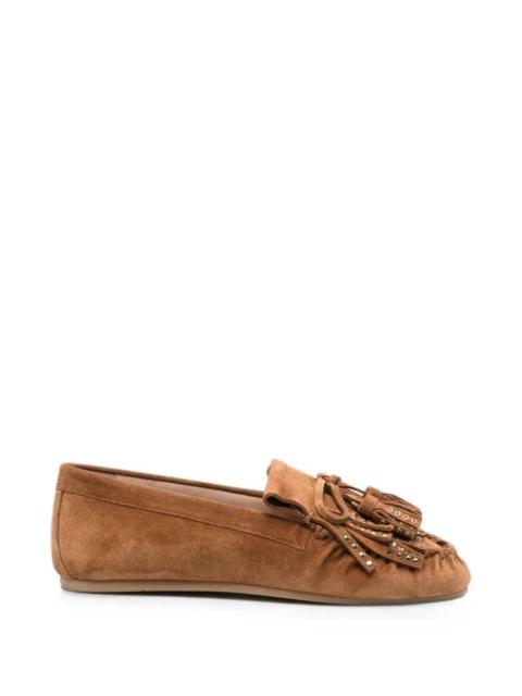 Stuart Weitzman Loafers Suede "Barry"