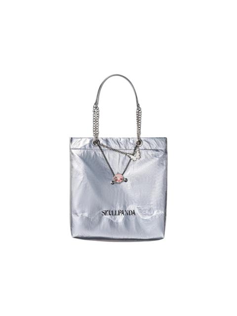 POP MART Pop Mart SKULLPANDA The Sound Series Shoulder Bag Silver