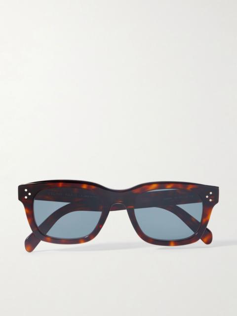 CELINE D-Frame tortoiseshell acetate sunglasses Brown