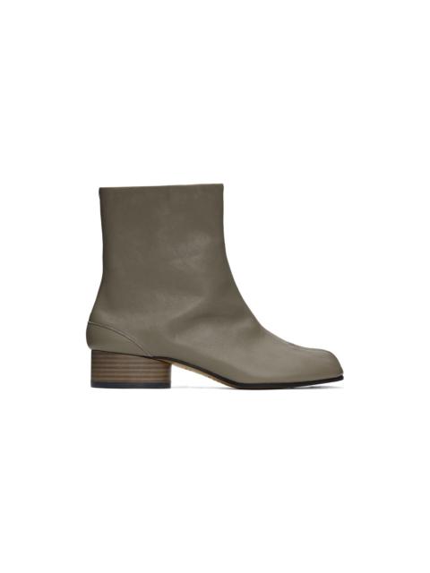 Gray Tabi Boots