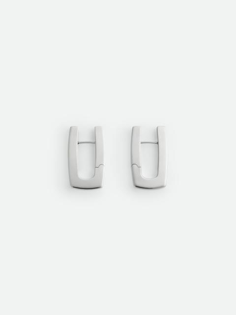 Bottega Veneta Shape Hoop Earrings