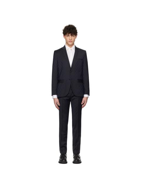 HUGO Navy Extra Slim Fit Suit