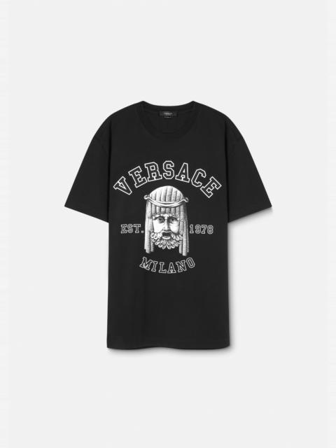 VERSACE La Maschera Logo T-Shirt