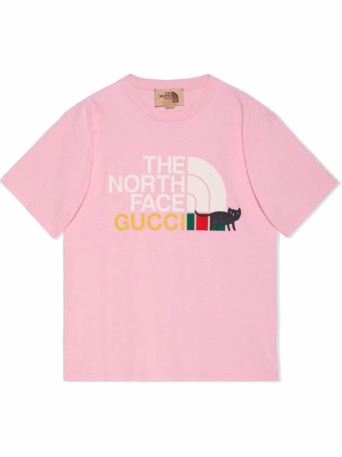 GUCCI x The North Face logo-print cotton T-shirt