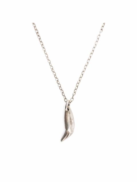 Parts of Four Bear Tooth necklace