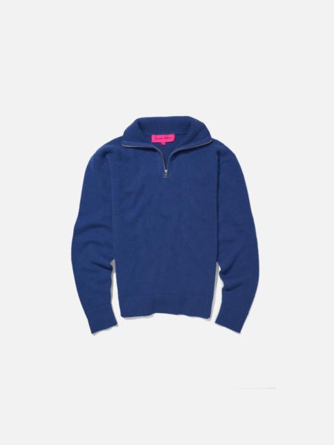 The Elder Statesman RELAXED HALF ZIP