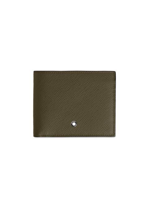 Montblanc Men's Sartorial Leather Bifold Wallet - Green