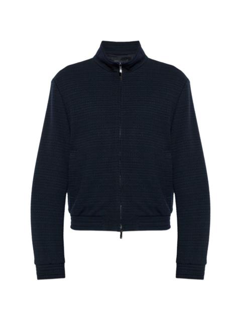 EMPORIO ARMANI zip-up sweatshirt