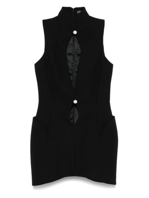 MUGLER cut-out mini dress