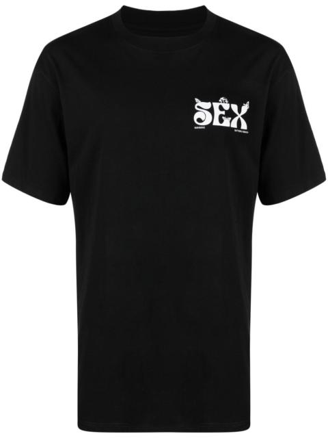 NAHMIAS slogan-print T-shirt