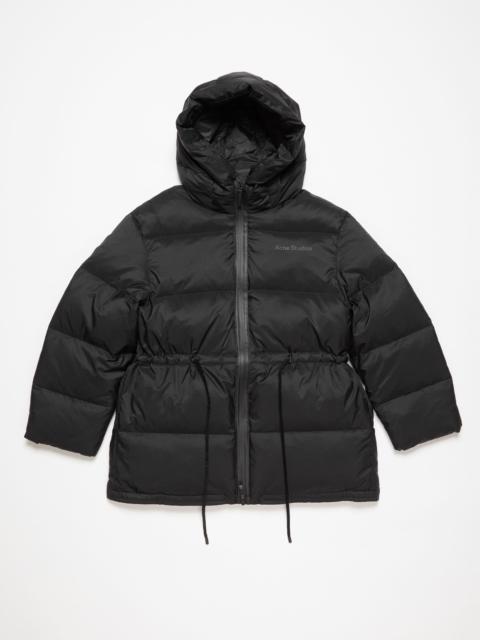 Acne Studios Hooded puffer jacket - Black
