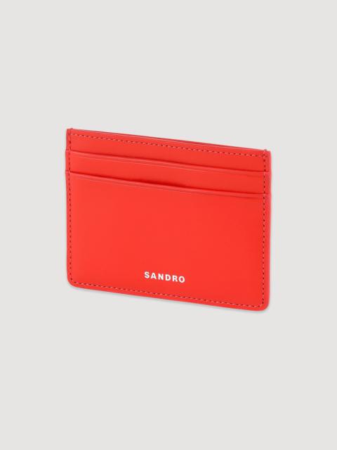 Sandro Leather card holder